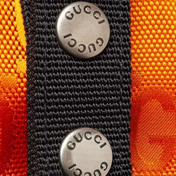 Gucci Orange GG Nylon Off The Grid Messenger Crossbody Bag - Picture 9 of 12